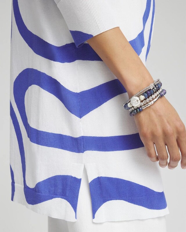 Summer Romance Lines Midi Cardigan - image 4